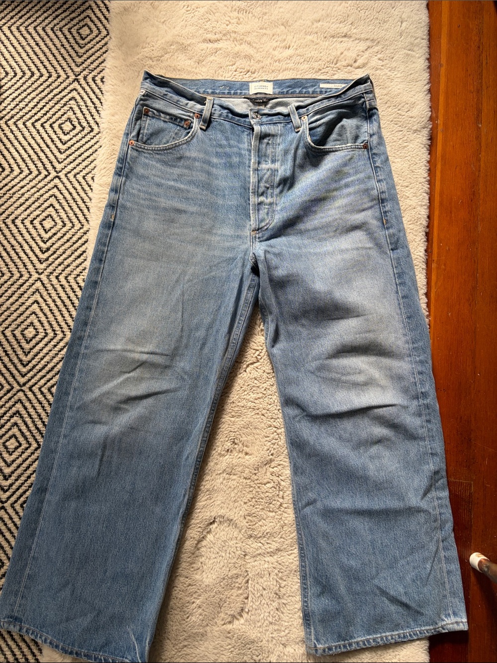 Citizens Of Humanity Gaucho Wide Leg jeans, size 30 Light Blue